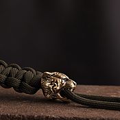 Сувениры и подарки handmade. Livemaster - original item Tiger bead for knife ,knife bead. Handmade.
