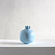 Garnet in blue glaze medium, Vases, Vyazniki,  Фото №1