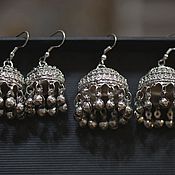 Украшения handmade. Livemaster - original item Earrings Jumki bells. Handmade.