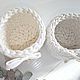 Набор из 2-х корзинок. Корзины. Geleana crochet. Ярмарка Мастеров.  Фото №5