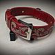 The dog collar leather, personalized dog collar, leather collar. Dog - Collars. AshotCraft. Online shopping on My Livemaster.  Фото №2
