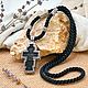 Заказать Крест с иконой Николая Чудотворца и молитвой. MisMi jewelry. Ярмарка Мастеров. . Крестик Фото №3
