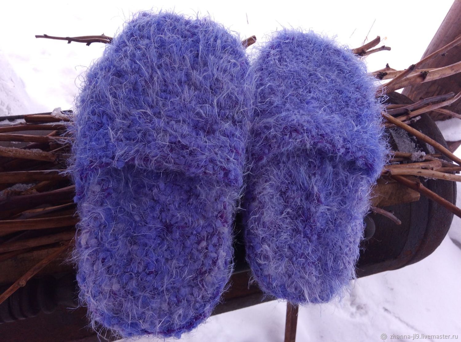 Тапочки: на войлочной основе в интернет-магазине Ярмарка Мастеров по ...