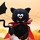 Кот Дракуля. Амигуруми куклы и игрушки. Надежда (Кафетина). Интернет-магазин Ярмарка Мастеров.  Фото №2