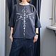 Балахон OVERSIZE с принтом. Туники. SHEVTSOVA design | Одежда Говорит. Ярмарка Мастеров.  Фото №5