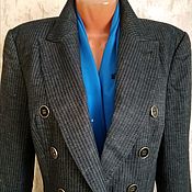 Винтаж: Продано 54-56 размер Короткое пальто из вареной шерсти