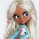 Заказать Кукла Блайз (кастом). Blythe custom doll. MissBlytheDreams. Ярмарка Мастеров. . Кукла Кастом Фото №3