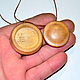 Cedar wood aroma bottle for essential oils and inhalations WP70. Pendant. ART OF SIBERIA. My Livemaster. Фото №6