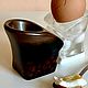Подставки для яиц «Кофе со сливками». Пасхальные яйца. Artefact_Ann (уникальные подарки). Ярмарка Мастеров.  Фото №5