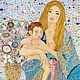 Big picture Mother and Child. GOLD, SILVER, DIAMOND, PEARL, Pictures, St. Petersburg,  Фото №1