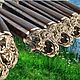 Tiger - wenge skewers with wooden handle gift, case to choose from. Skewers. The Gift Oasis. My Livemaster. Фото №5
