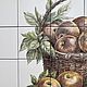 Плитка для кухонного фартука Яблочки. Плитка и изразцы. Флёра Даминова Роспись фарфора. (artflera). Ярмарка Мастеров.  Фото №6