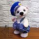 Teddy bear came to White bear boy clothing Blue Fun, Teddy Bears, Ekaterinburg,  Фото №1