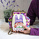Children's handbag with clasp ' fluttering butterflies', Clasp Bag, Vladimir,  Фото №1