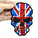 Patch on clothing British flag Skull chevron, patch. Patches. shevronarmy. Online shopping on My Livemaster.  Фото №2