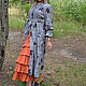 Бохо платье ,,Оранжевая осень", Платья, Кишинев,  Фото №1