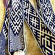 Order Belt Svarozhich and Arepa white-blue. ЛЕЙЛИКА - пояса и очелья для всей семьи. Livemaster. . Belts and ribbons Фото №3