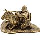 Statuette 'Cossack with a horse', brass, 8h5 cm, weight 120 g. Figurine. Master Lihman. My Livemaster. Фото №5