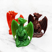 Косметика ручной работы handmade. Livemaster - original item Handmade Dragon winged soap as a gift for the New Year 2024. Handmade.