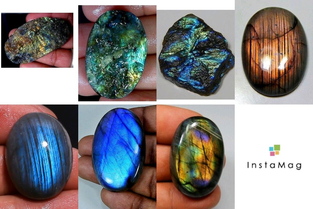 Черный лабрадорит купить в интернет-магазине Ярмарка Мастеров по цене ...