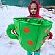 Огромные чашки реквизит. Реквизит для аниматоров. Юлия Костюм Реквизит. Интернет-магазин Ярмарка Мастеров.  Фото №2