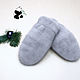 Mink mittens mittens for lovely ladies. SAPPHIRE. Mittens. Mishan (mishan). My Livemaster. Фото №4