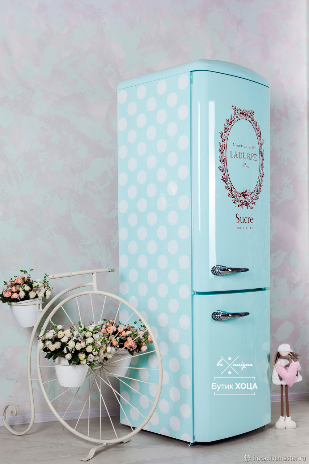 Дизайнерский холодильник Gorenje Laduree в интернет-магазине на Ярмарке ...
