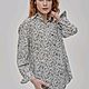 Рубашка из тонкого хлопка Италия. Рубашки. Knyazeva_pro_atelier. Ярмарка Мастеров.  Фото №6