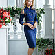 Dress 'Luxury jeans'. Dresses. Designer clothing Olesya Masyutina. My Livemaster. Фото №5