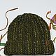 Knitted hat 'Marika'. Caps. avokado. Online shopping on My Livemaster.  Фото №2
