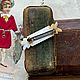 Винтаж: Антикварная брошь из перламутра 1900х годов. Броши винтажные. BERËZA ANTIQUES. Ярмарка Мастеров.  Фото №5
