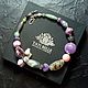 Necklace of amethyst, agate, prenite 'Awakening of Spring', Necklace, Moscow,  Фото №1