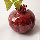 Vase 'Pomegranate'. Vases. author's ceramics. Online shopping on My Livemaster.  Фото №2