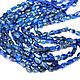 Лазурит 6-9мм нить 32см. Бусины. Beads. Ярмарка Мастеров.  Фото №5