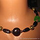 Amber necklace-choker ', bitter dark chocolate, mmm....'. Chokers. Rimliana - the breath of the nature (Rimliana). My Livemaster. Фото №5