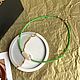 Изумрудный чокер с жемчугом. Колье - чокер из бусин. Чокер. STATEMENTS JEWELRY Only_you_byElena. Ярмарка Мастеров.  Фото №8