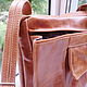 Men's leather bag A La Piguardo ). Men\'s bag. Innela- авторские кожаные сумки на заказ.. My Livemaster. Фото №4