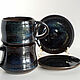  Coffee set 'Polar night'. Mugs and cups. TinaRita. Online shopping on My Livemaster.  Фото №2