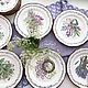 Porcelain painting Plates table Herbs. Tea & Coffee Sets. ArtFlera (artflera). My Livemaster. Фото №5