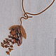 Order Necklace "Medinilla" with amber. Elena Karaseva Bead Exclusive. Livemaster. . Necklace Фото №3