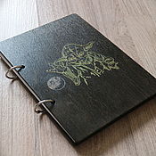 Канцелярские товары handmade. Livemaster - original item Sketchbook wooden 