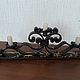 Wrought iron table candle holder, Candlesticks, Rybinsk,  Фото №1