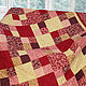 Patchwork quilt ' cranberry'. Bedspreads. QuiltGreen. My Livemaster. Фото №6