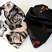 Материалы для творчества handmade. Livemaster - original item Natural suede Roses and butterflies 0,5-0,6 mm (set). Handmade.