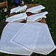 The linen path on the table is natural linen. Swipe. flax&lace. My Livemaster. Фото №6