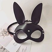 Аксессуары handmade. Livemaster - original item Masks kitties bunnies devils Mickey made of genuine leather. Handmade.