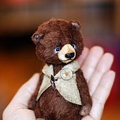 Куклы и игрушки handmade. Livemaster - original item Chocolate bear. Choco-bear.  Collectible bear-Teddy. chocolate. Handmade.