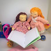 Куклы и игрушки ручной работы. Ярмарка Мастеров - ручная работа First-grader`s doll. Handmade.