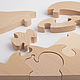 Wooden puzzle toy mushrooms. Puzzle. Spirit of tree. My Livemaster. Фото №4