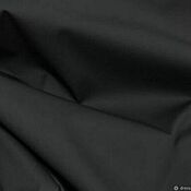 Материалы для творчества handmade. Livemaster - original item Fabric: Plaid cotton with elastane - perfect black. Handmade.